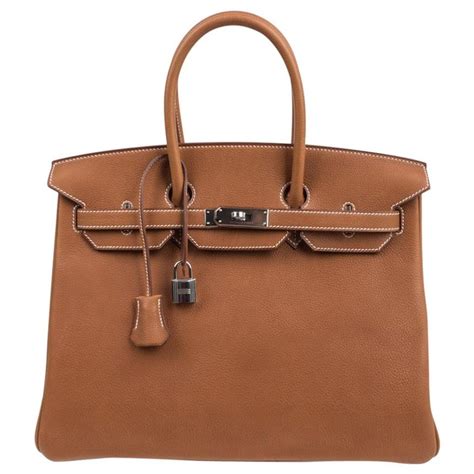 hermes birkin 35 fauve barenia|Hermès 35 Cm Fauve Barenia Leather Birkin .